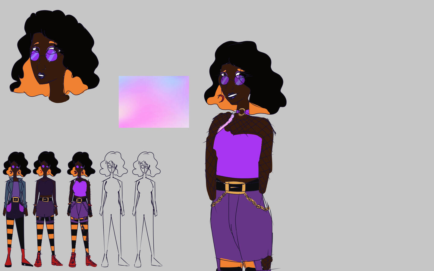 Testing Character Design